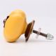 Mustard Handmade Ceramic Square Cabinet Knob