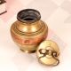 Indian Finest Brass Holy Ganga Jali Pot for Hindu Rituals