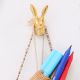 Golden Rabbit Metal Wall Hook