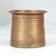 Indian Traditional Small Brass Panchpatra Pot for Rituals