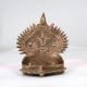 Vintage Handcrafted Gajlaxmi Oil Lamp Made of Finest Brass
