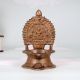 High-Quality Brass Gaja Lakshmi Oil Lamp for Home Decoration
