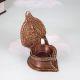 Indian Traditional Finest Brass Gaja Laxmi Oil Lamp for Decor