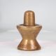 Plain Brown Finest Brass Shivling Statue for Prayer Room