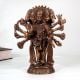Vintage Finest Brass Panchmukhi Hanuman Statue for Prayer Room