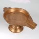 South Indian Art Handmade Brass Oil Lamp for Indoor Decoration