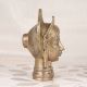 Indian Finest Brass Goddess Parvati Head Statue for Decoration