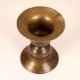Plain Brown Finish Handmade Flower Pot Made of Finest Brass