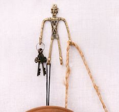 Indian Tribal Cast Brass Wall Hooks