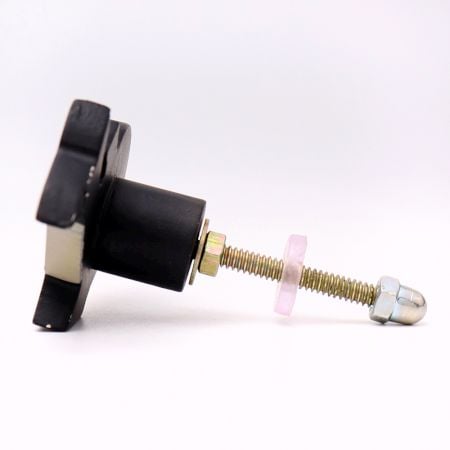 Handmade Black Wooden Fish Dresser Knobs