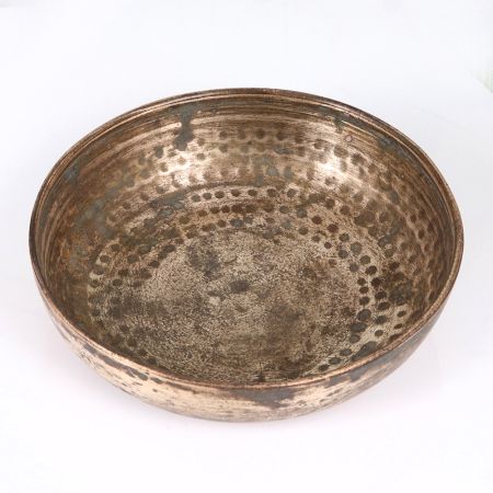 Handmade Holy Brass Pot Used as God Bathtub for Rituals