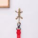 Golden Brass Lizard Wall Hook