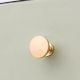 Round Shape Brass Cabinet knob  In Golden Color