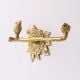 Brass Bird Towel Rack Paper Towel Holder