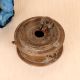 Rajasthani Art Handcrafted Brass Inkpot in Vintage Finish