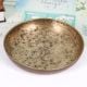 Plain Brown Finish Handmade Brass Holy Pot for Prayer Room