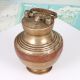 Vintage Traditional Copper Brass Ganga Jali Water Pot for Rituals