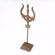 Traditional Vintage Brass Lord Shiva Trishul for Prayer Room