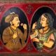 Beautiful Hand-Painted Tanjore Art on Board in Antique Finish