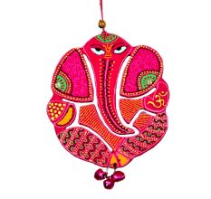 Handicraft Home Decor Wooden Christmas Hanging Ganesha