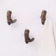 Antique Shoes Modern Metal Wall Hooks-3 Pieces