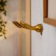 Brass Gold Hand Shape Wall Hook