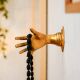 Brass Gold Hand Shape Wall Hook