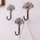 Antique Mushroom Iron Hooks-Pack of 3