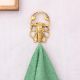 Golden Brass Scorpion Design Wall Hook For Hanging