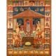 Hand-Painted Lord Shrinathji Cloth Pichwai Painting for Home Decoration