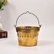 Vintage Handmade Finest Brass Flower Bucket for Decoration