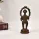 Handcrafted Vintage Brass Tribal God Statue for Home Decor