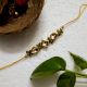 Traditional Rakhi with Metal, Acrylic, Kundan Beads, Wooden