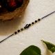Classic Handmade Rakhi: Glass, Acrylic Beads Style