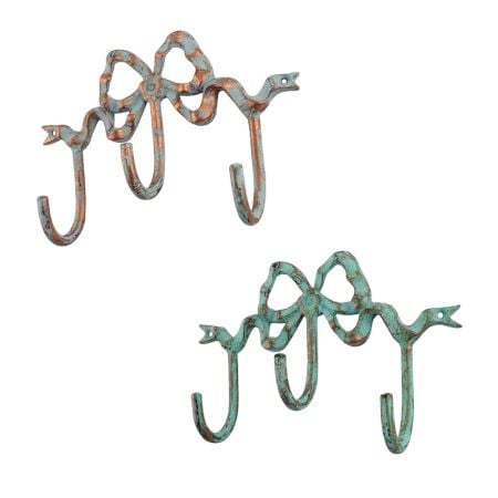 Antique Bow Shape Iron Hooks