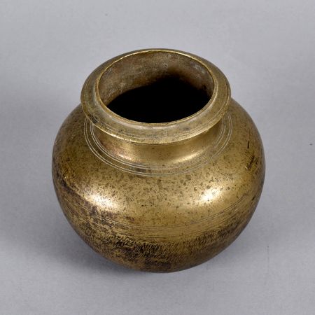 Vintage High-Quality Brass Cooking Pot for Flower Decoration