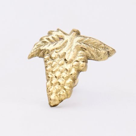 Golden Brass Modern Grape Shape Cabinet Knob