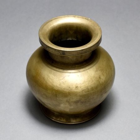 Beautiful South Indian Finish Holy Water Pot Made of Brass