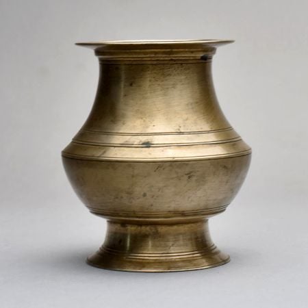 Indian Handcrafted Holy Water Pot Made of Brass for Rituals