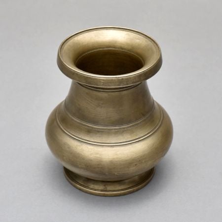 South Indian Vintage Holy Water Pot Made of Finest Brass