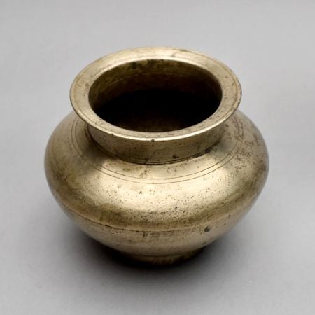 Handcrafted Best Quality Brass Holy Water Pot for Hindu Rituals