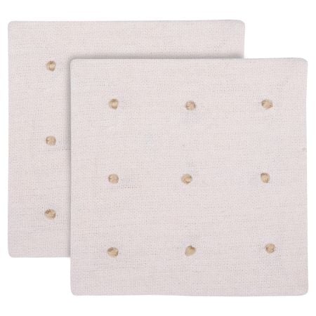 Anthophile Coaster Set of 2 BEIGE