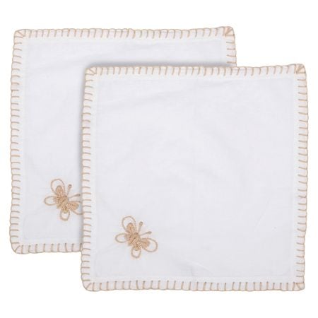 Anthophile Cocktail Napkin â€“ Set of 2 â€“ BEIGE