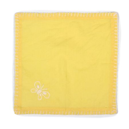 Anthophile Cocktail Napkin â€“ Set of 2 â€“ YELLOW