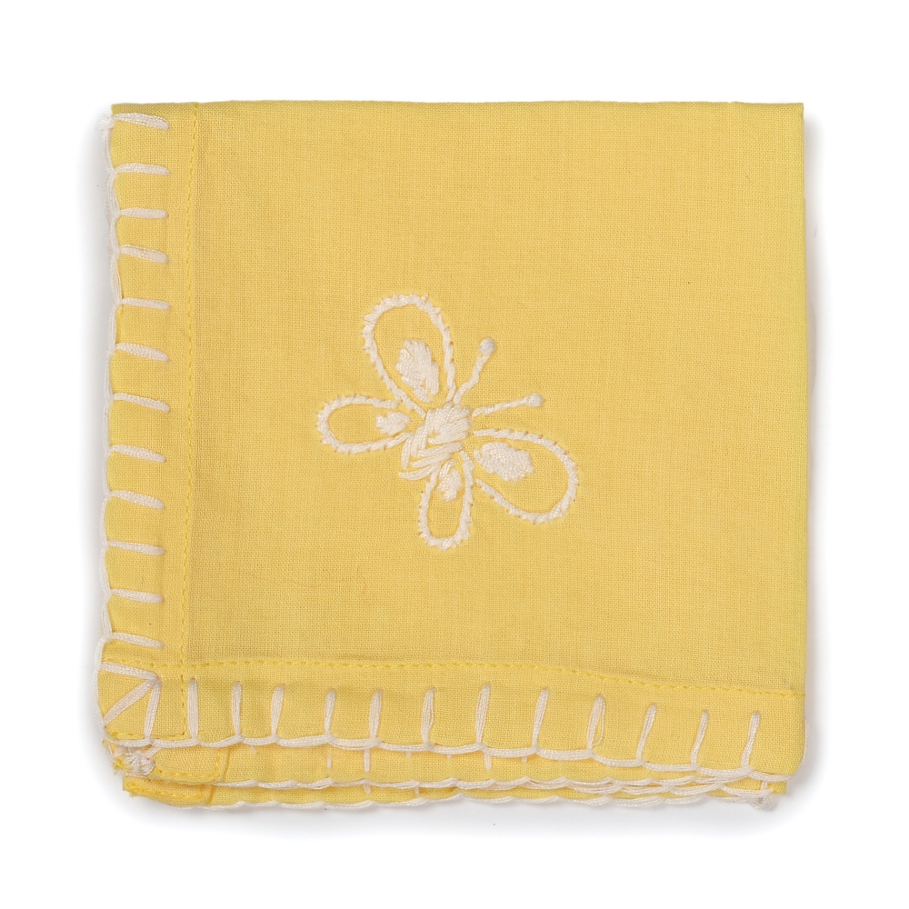 Anthophile Cocktail Napkin – Set of 2 – YELLOW