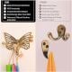 Brass Butterfly Swivel Tri Arm Hook