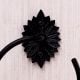 Vintage Black Aluminum Towel Ring For Bathroom