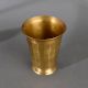 Beautiful Sturdy Brass Holy Water Glass Pot for Decoration