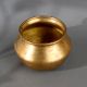 Golden Shiny Brass Holy Water Pot for Indoor Flower Decoration
