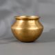 Golden Shiny Brass Holy Water Pot for Indoor Flower Decoration